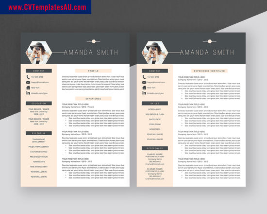 Editable CV Templates Bundle, Professional and Modern Resume Templates ...